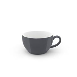DIBBERN Solid Color Kaffee/Tee Obertasse in Anthrazit 250 ml