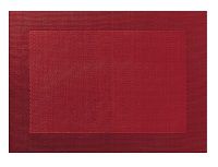 ASA Tischset PVC Colour Granatapfelrot 46 cm x 33 cm