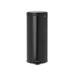 BRABANTIA Treteimer Newicon in Matt Black 30 Liter