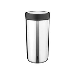 STELTON To Go Click Thermobecher in Stahl 400 ml
