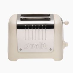 DUALIT Lite 2-Schlitz-Toaster in Creme