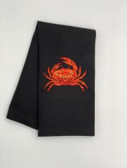 VISTA PORTUGUESE Geschirrtuch Black Krabbe 50 cm x 70 cm