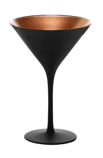 STÖLZLE Cocktailschale Elements Schwarz/Bronze in