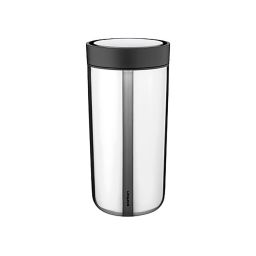 STELTON To Go Click Thermobecher in Stahl 400 ml